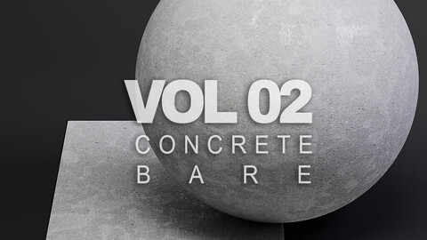 Concrete vol02 Bare 8K Seamless PBR Materials