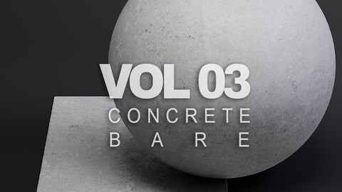 Concrete vol03 Bare 8K Seamless PBR Materials