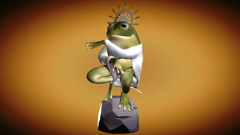 3d printable Holy frog