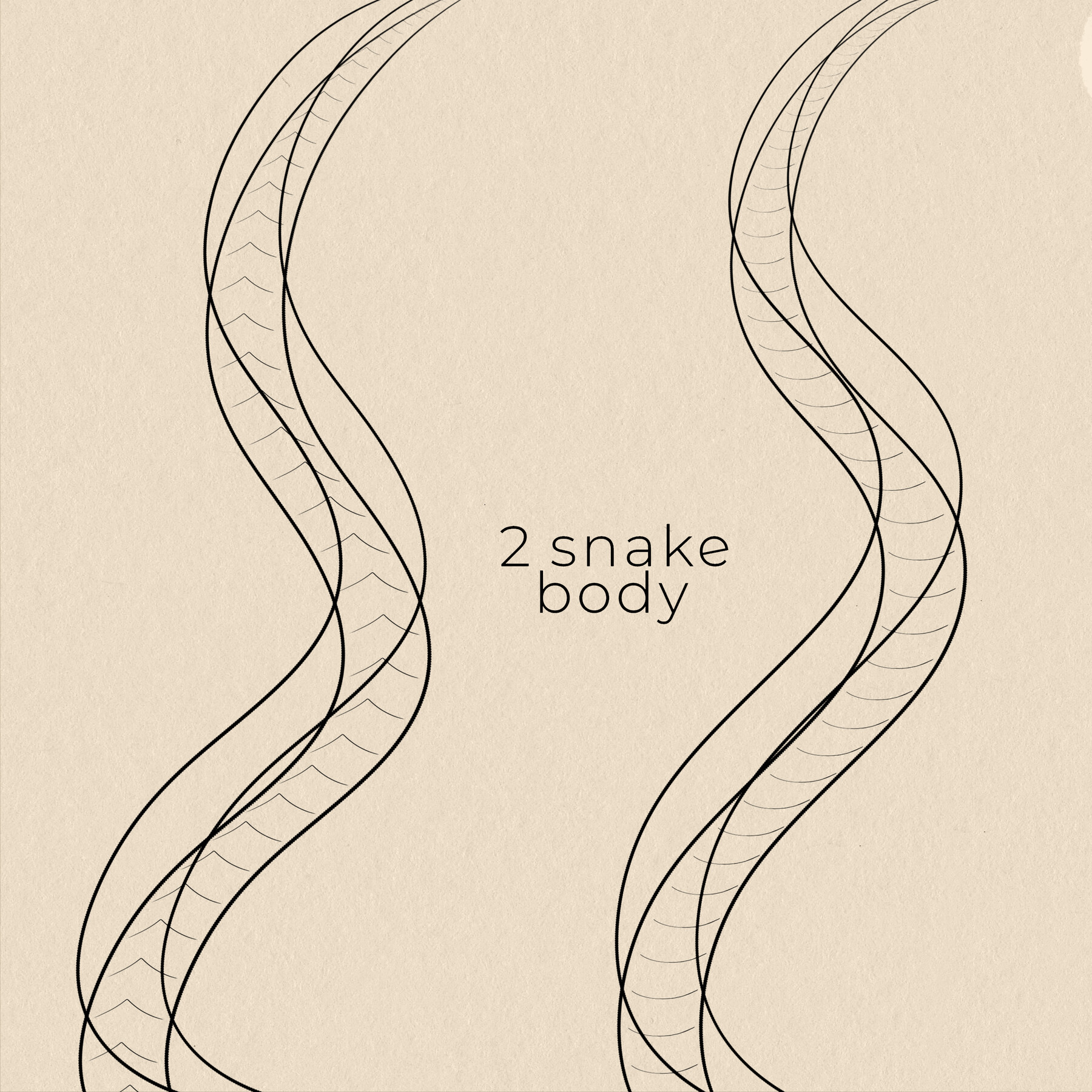 Snake scale brush for Procreate