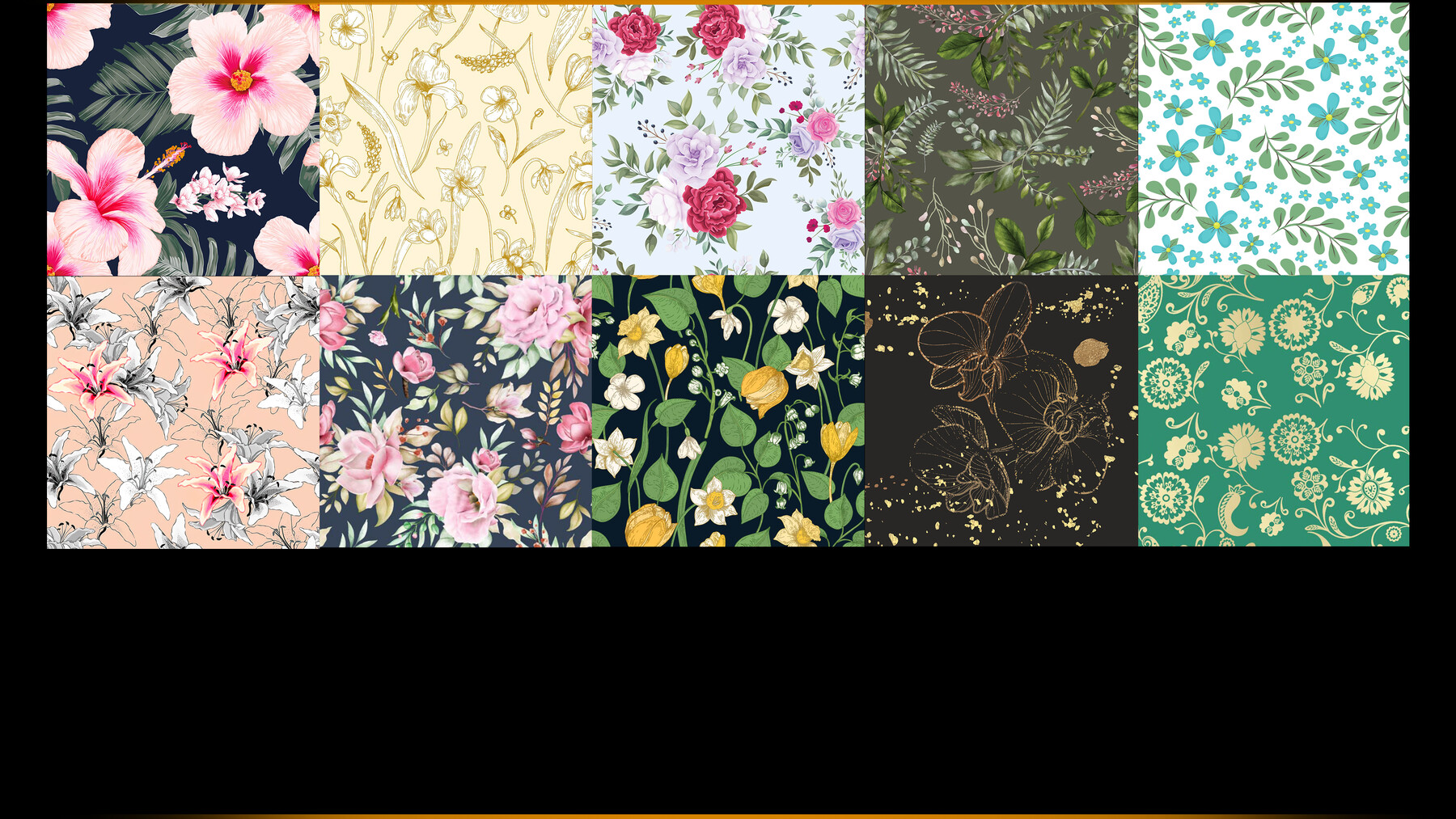 ArtStation - Floral Pattern for Fabric: Exploring the Beauty of