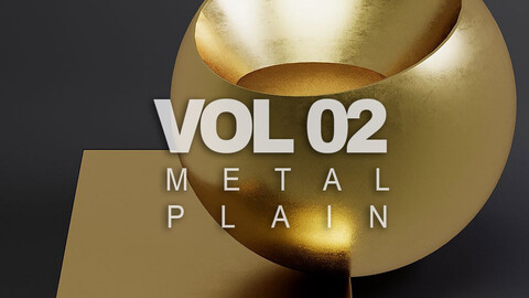 Metal vol02 Plain 8K Seamless PBR Materials