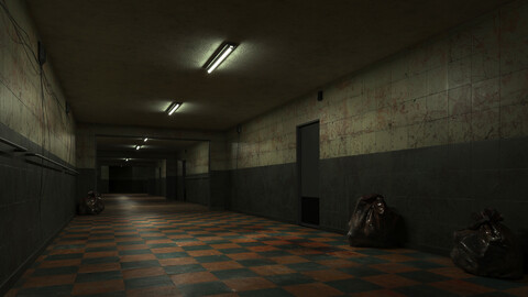 old dark bloody corridor 06