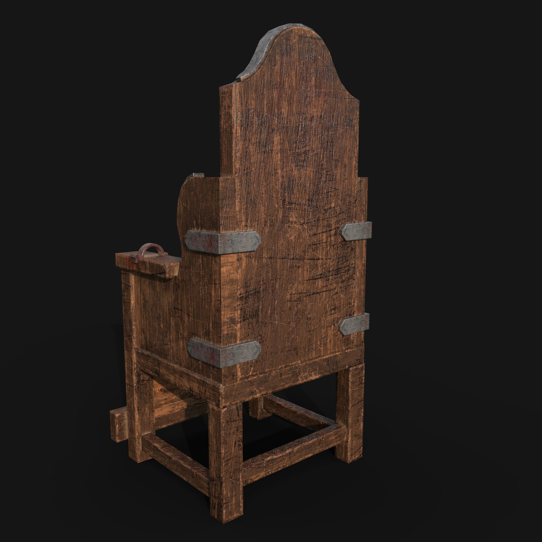 ArtStation - Medieval Torture Chair | Game Assets