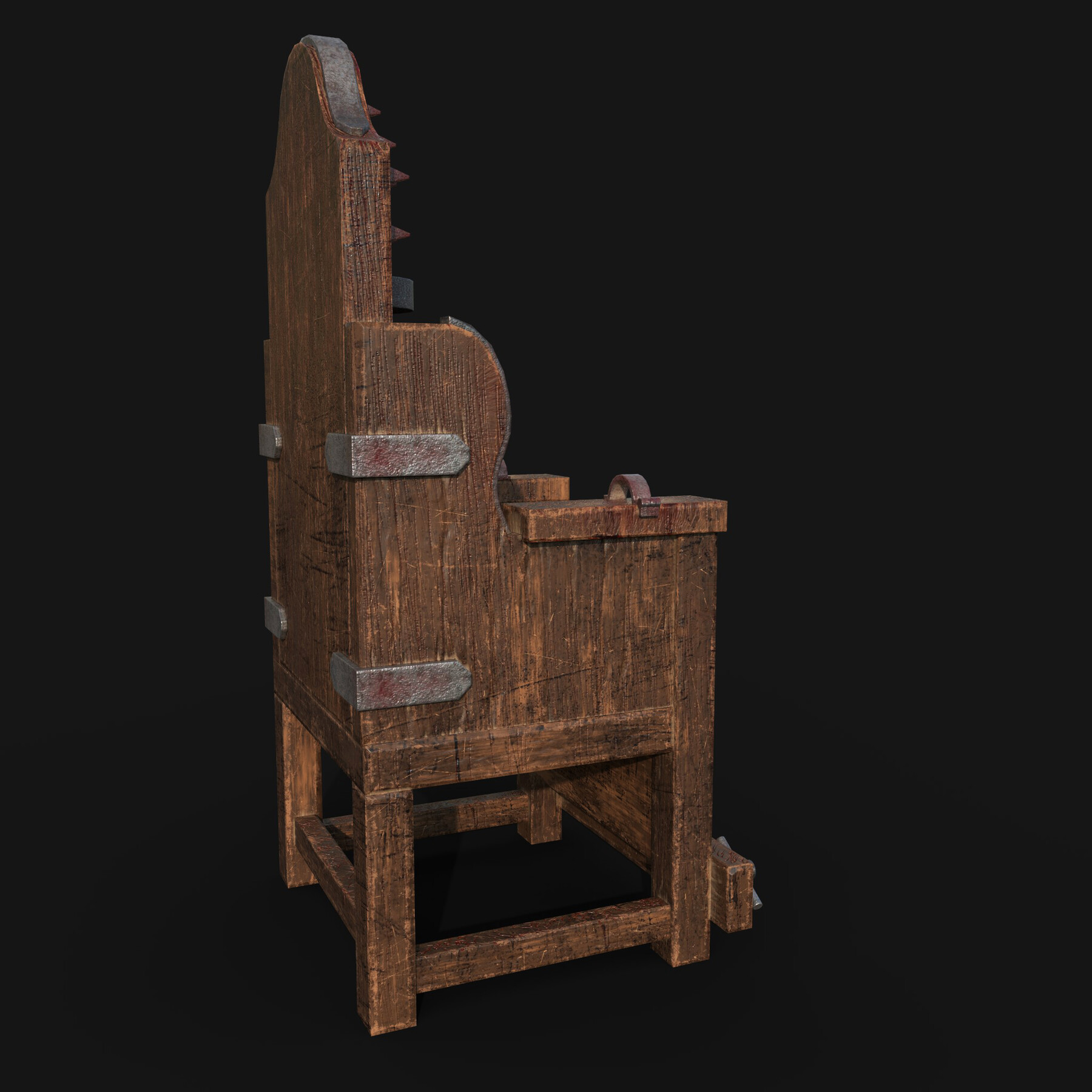 ArtStation - Medieval Torture Chair | Game Assets