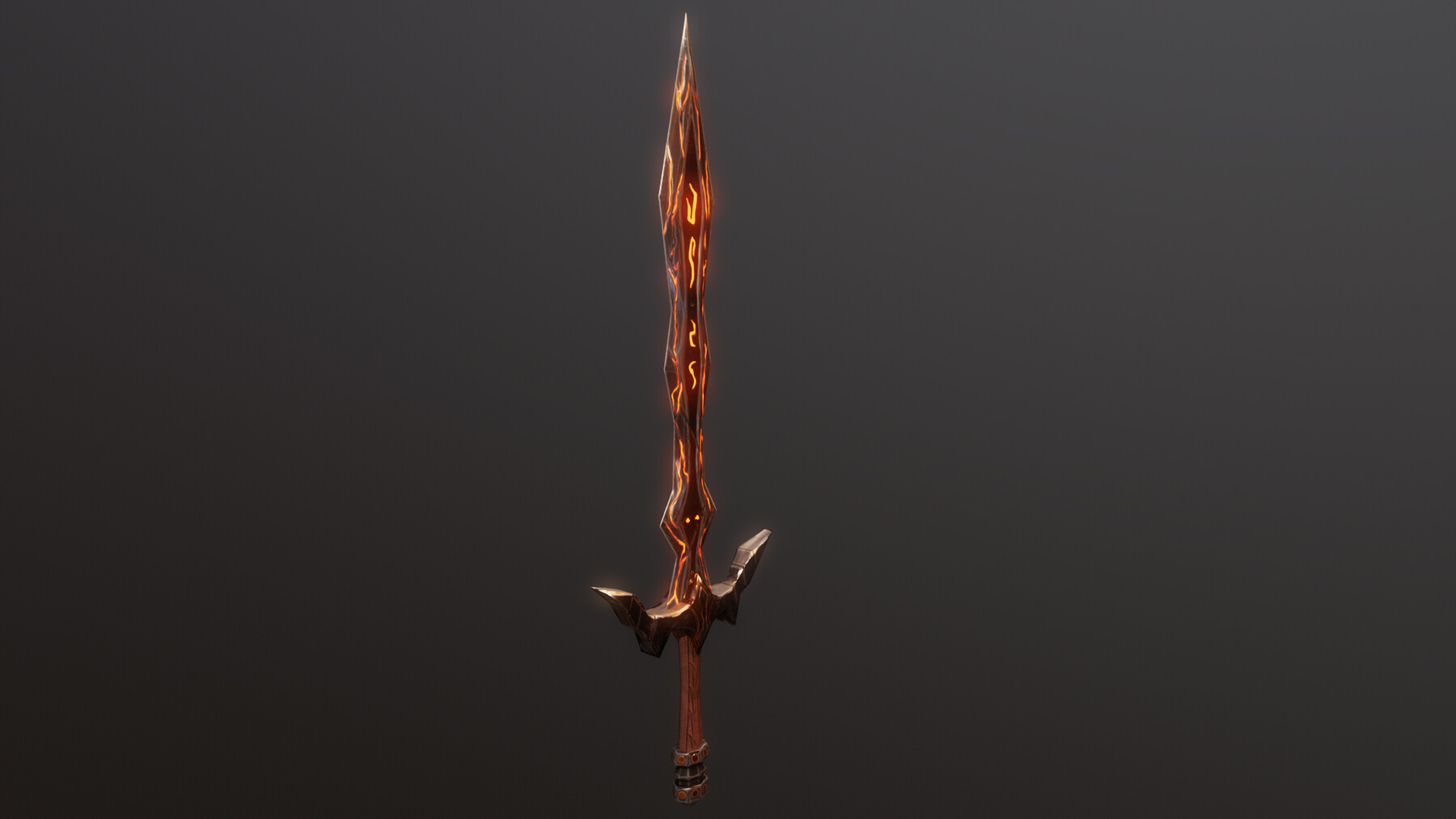 ArtStation - Stylized Sword V1 GameReady PBR Model | Game Assets