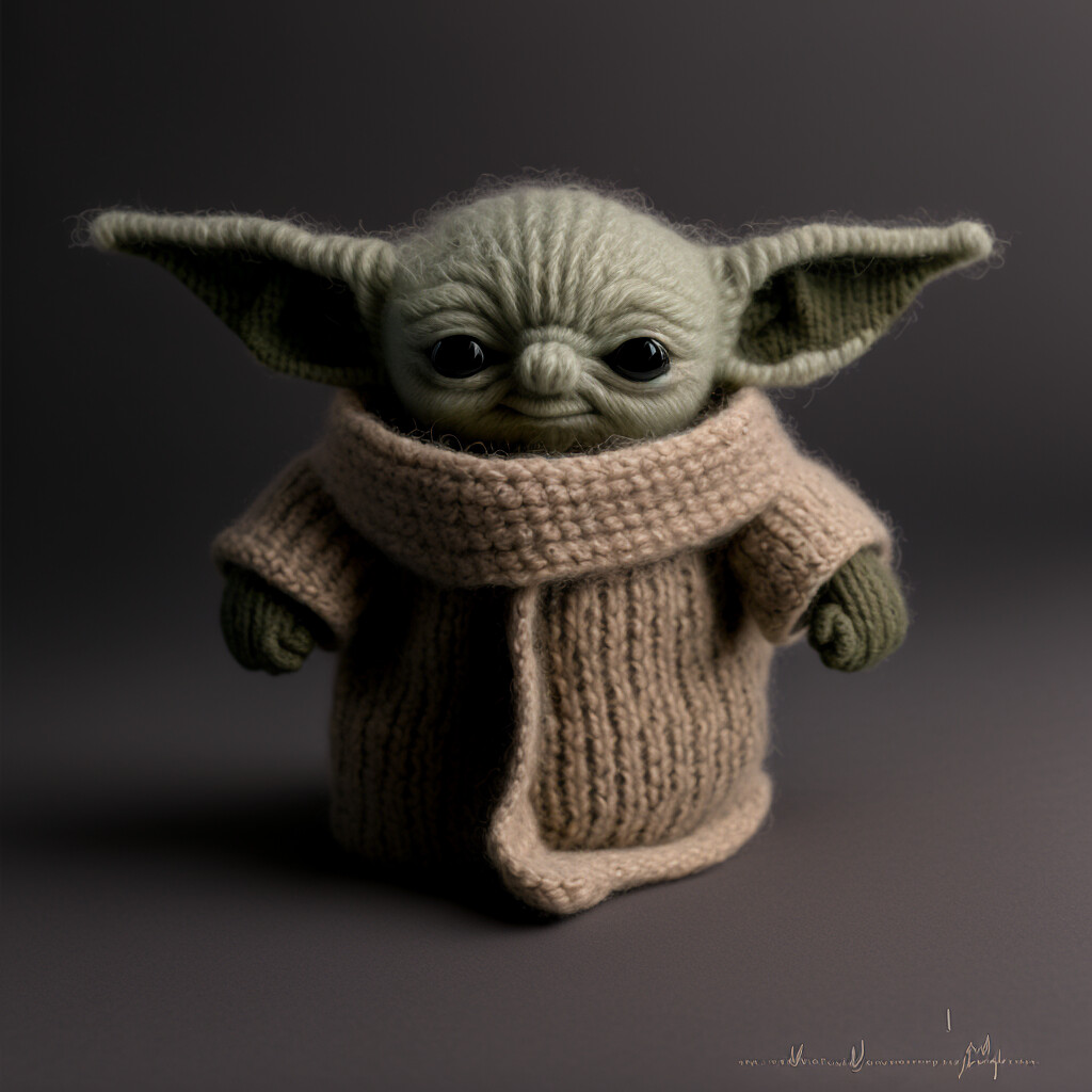 ArtStation - Cute Wool-knitted Figures Prompt - Midjourney | Artworks