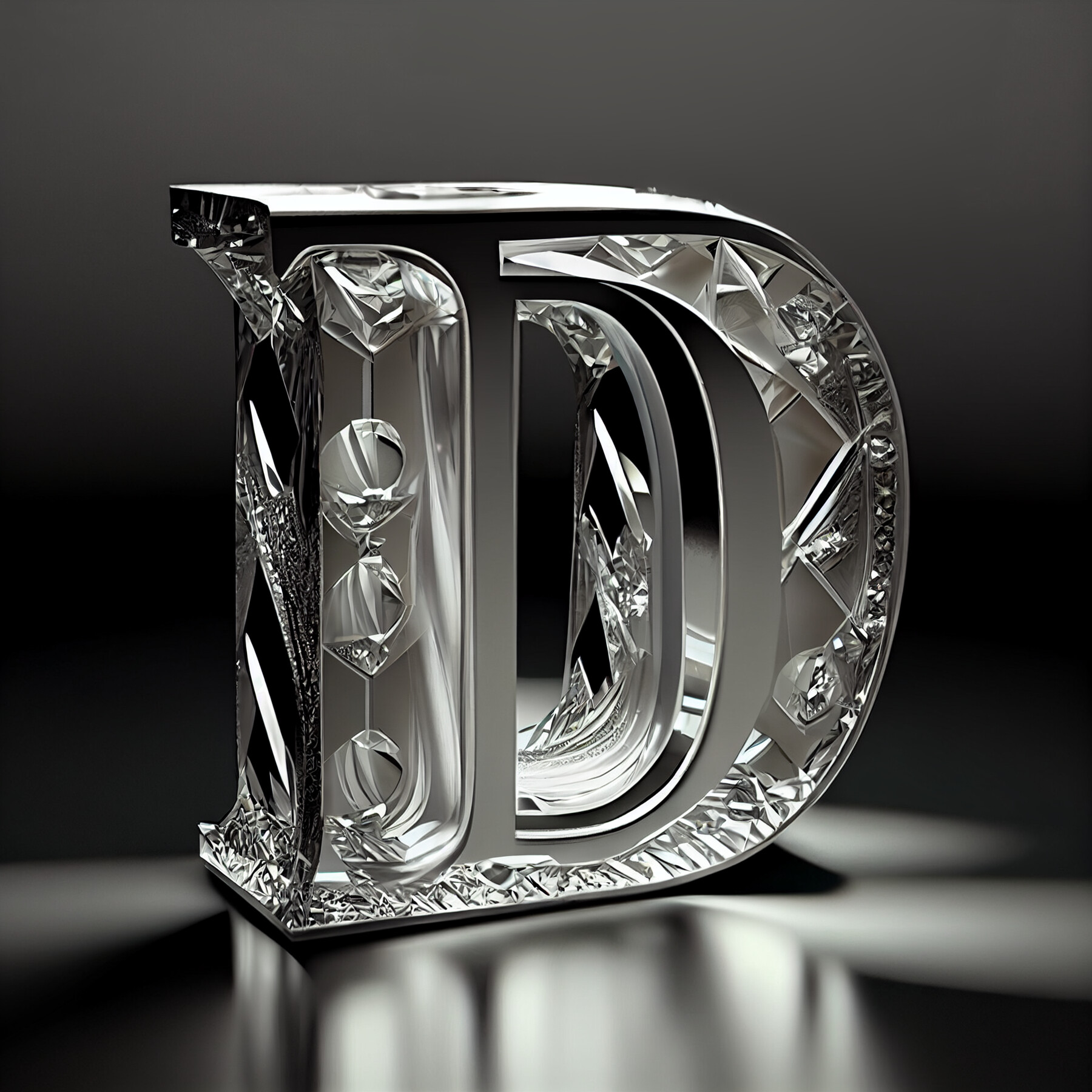 ArtStation - 3D Diamond Letters