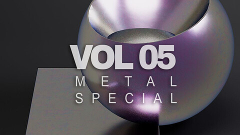 Metal vol05 Special 8K Seamless PBR Materials