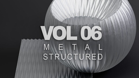 Metal vol06 Structured 8K Seamless PBR Materials