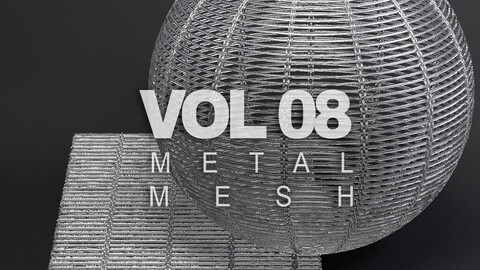 Metal vol08 Mesh 8K Seamless PBR Materials