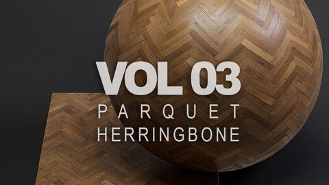 Parquet vol03 Herringbone 8K Seamless PBR Materials