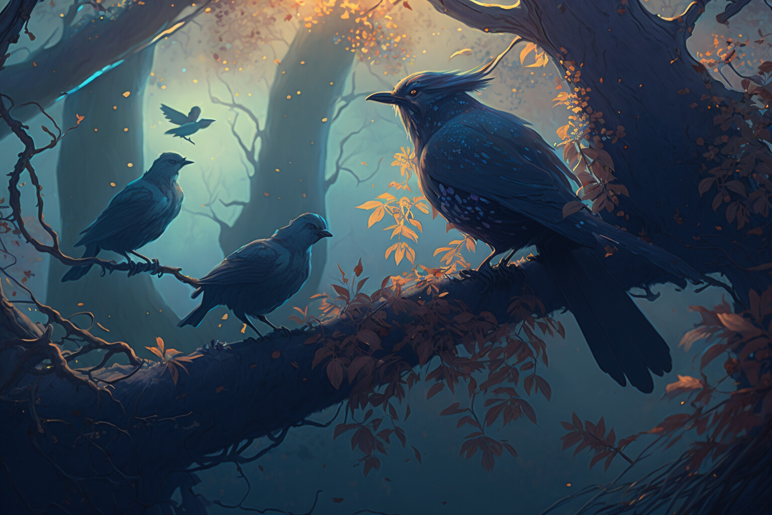 ArtStation - Melancholic Symphony: An Ode to Nature's Serenade 1 | Artworks