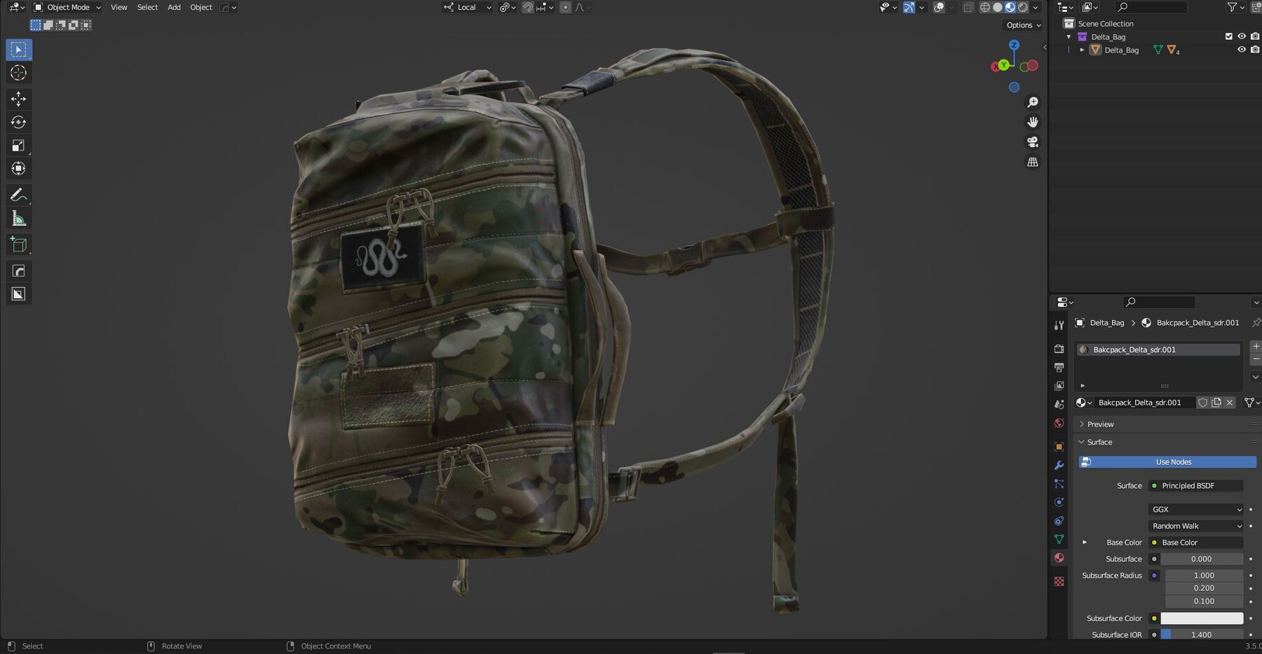 ArtStation - DELTA BAG