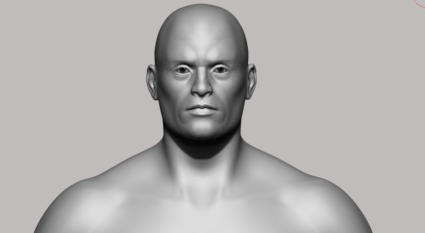 Artstation Base Mesh Male Body 2 Resources