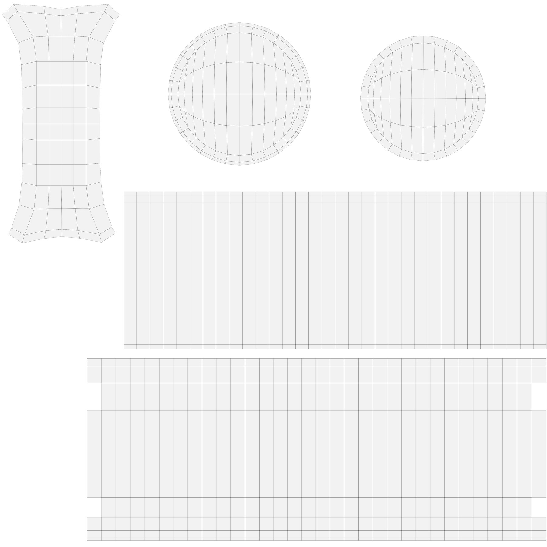 3MF file visual measuring cups 🍳・3D printing design to download