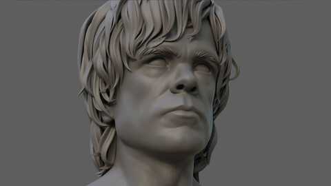 Tyrion Lannister likeness sculpt