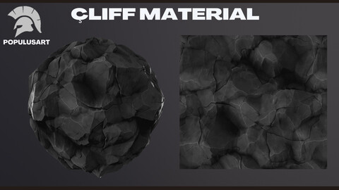 Stylized Rock Material - Substance Designer