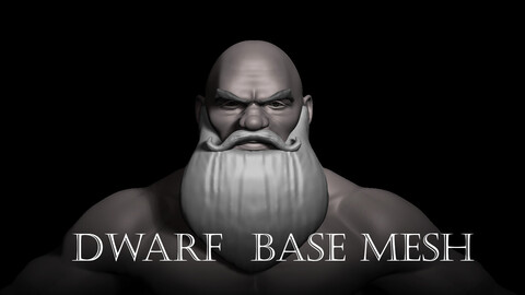 DWARF - BASE MESH