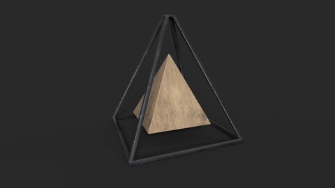 Magnetic pyramid