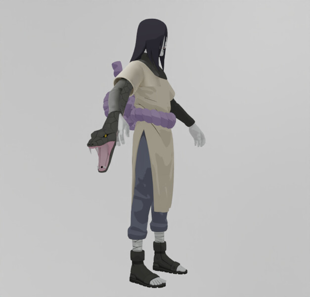 Orochimaru 3D models - Sketchfab