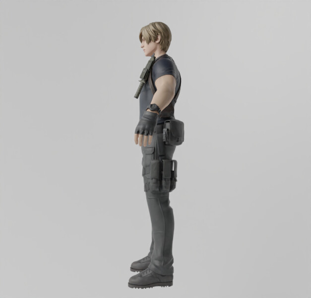 ArtStation - Leon S. Kennedy Lowpoly Rigged | Resources