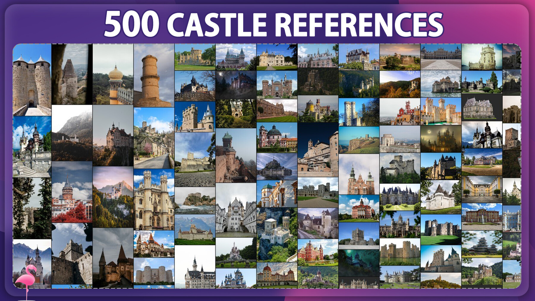 ArtStation - 500 Castle Reference Pack - Vol 1 | Resources