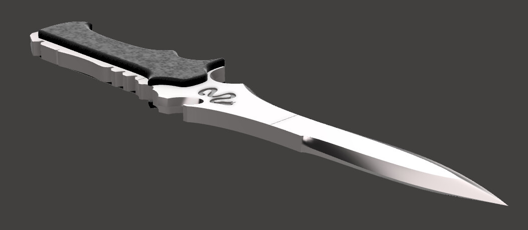 3Dways on X: Krauser combat knife from Resident Evil 4 Remake. A video  presentation will follow soon. Scale 1:1 for a lenght of about 31cm🔪  #JackKrauser #re4krauser  / X