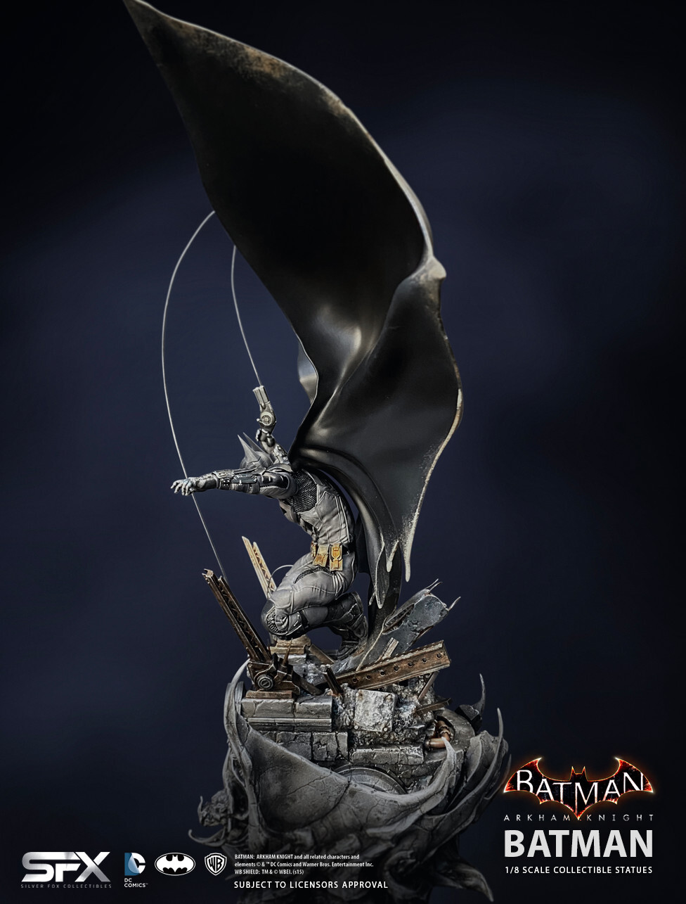 Batman-Arkham Origins Excl Statue - sfxcollectibles