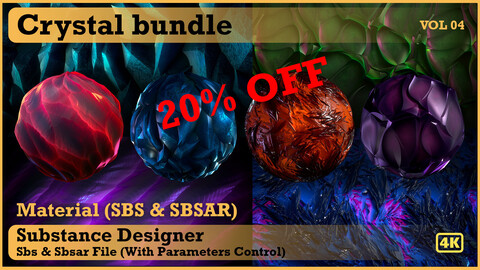 Crystal Material bundle VOL 04 - SBS & SBsar