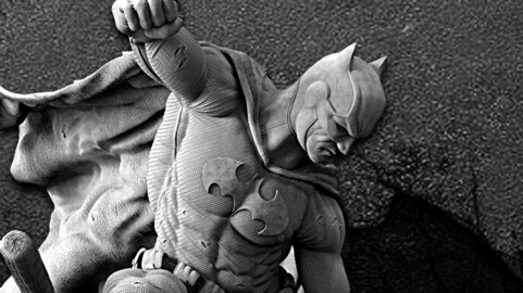 Batman DeCeased 1/4 Scale Statue for 3D Print