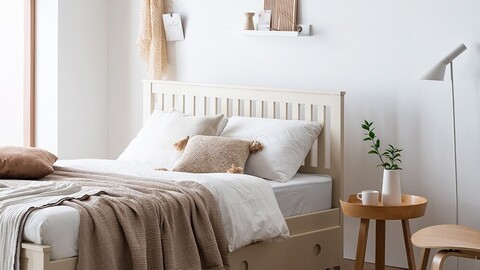 Finland wooden bed frame