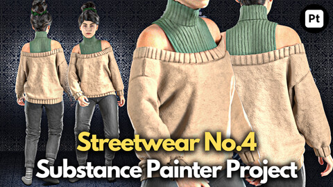 Streetwear No.4 : Substance Painter Project