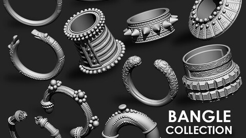 Bangle Collection IMM Brush Pack (12 in One)