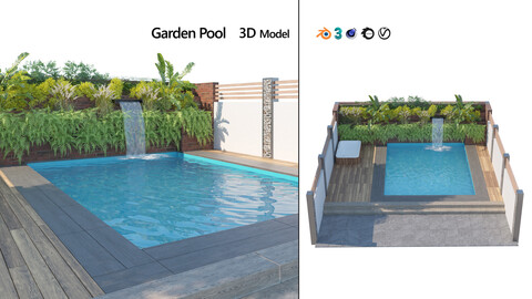 House Pool with Greenwall