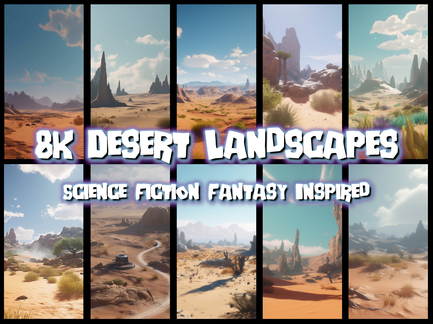 ArtStation - Fantasy RPG desert pack