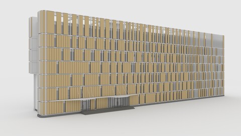 3D Model Office 2 Building