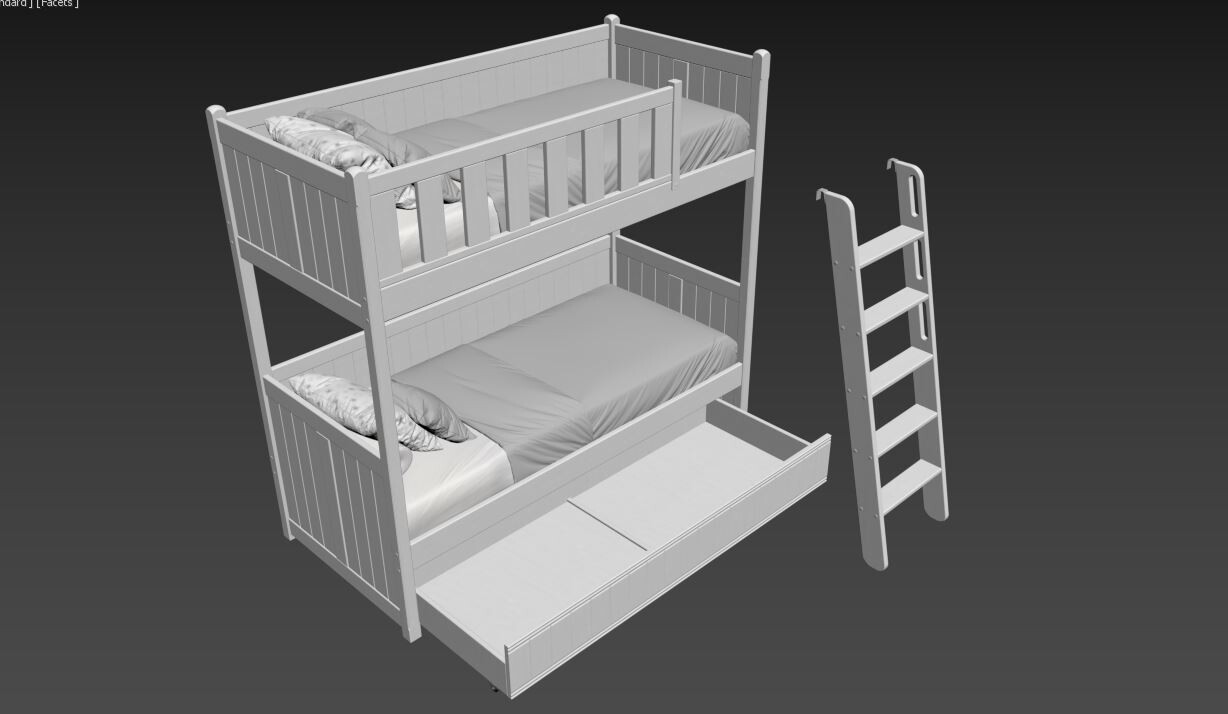 ArtStation - Bunk bed | Resources