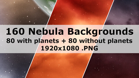 Nebula Background Pack