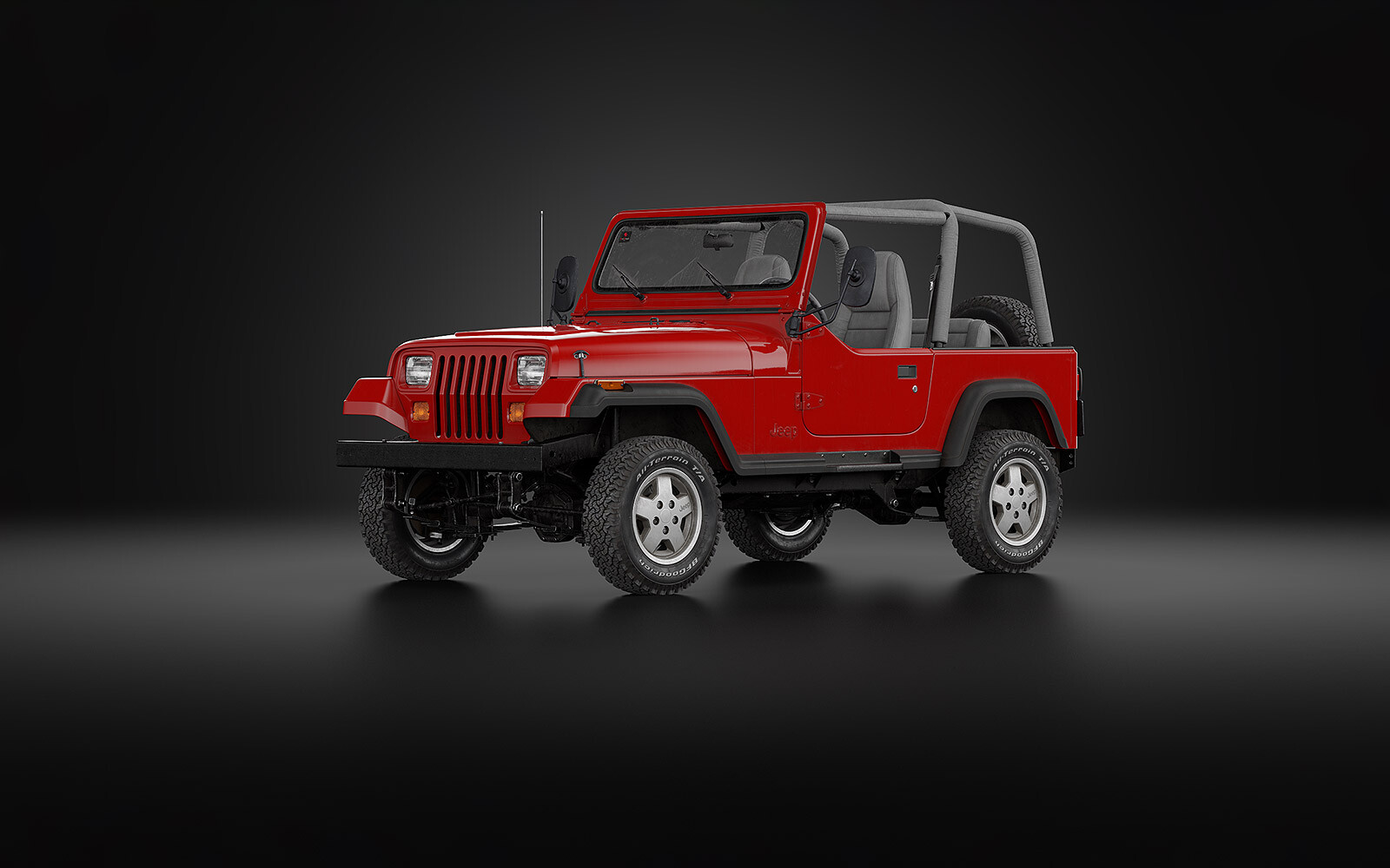 1987 Jeep Wrangler подвеска.