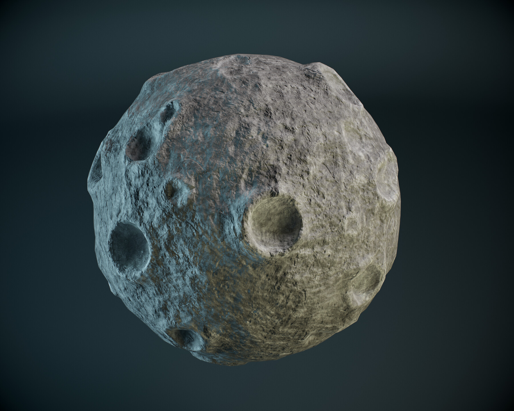 ArtStation - Cartoon Moon PBR | Game Assets