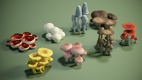 Mushroom PACK PBR