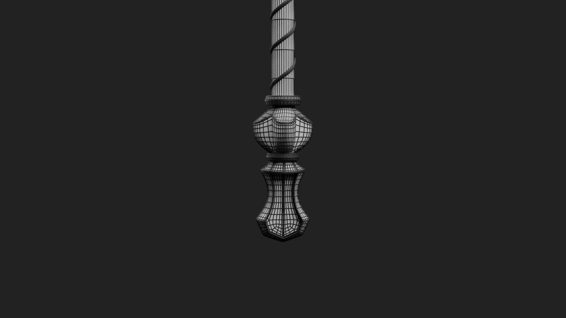 ArtStation - Wizard Staff 3D Model | Resources