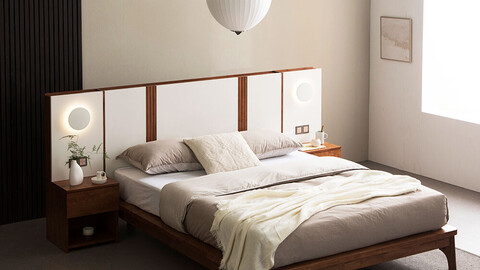 Arco bed frame hotel bed