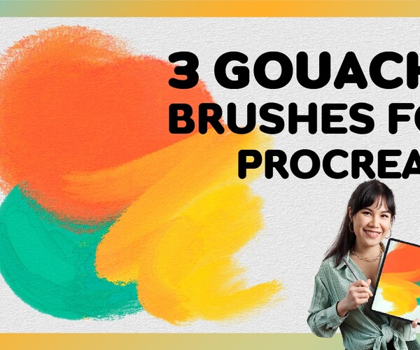 Gouache Brushes For Procreate – Tip Top Brushes