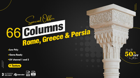 66 Columns Rome, Greece & Persia Vol.3
