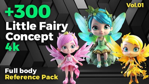 +300 Little Fairy Concept (4K)