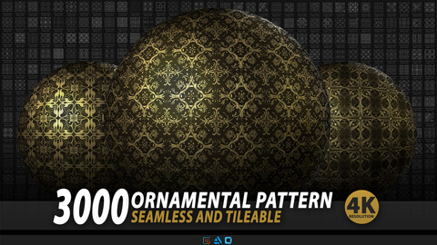 3000 collection of ornamental patterns