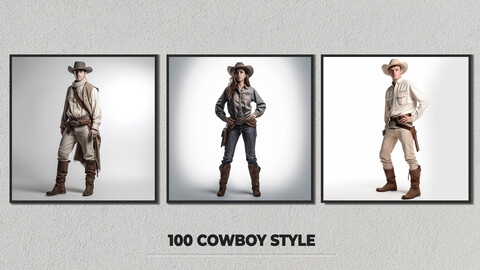 100 Cowboy Style - 4K