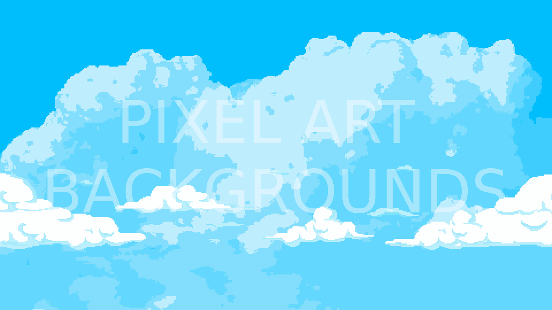 Free Clouds Pixel Art Asset Pack Download 